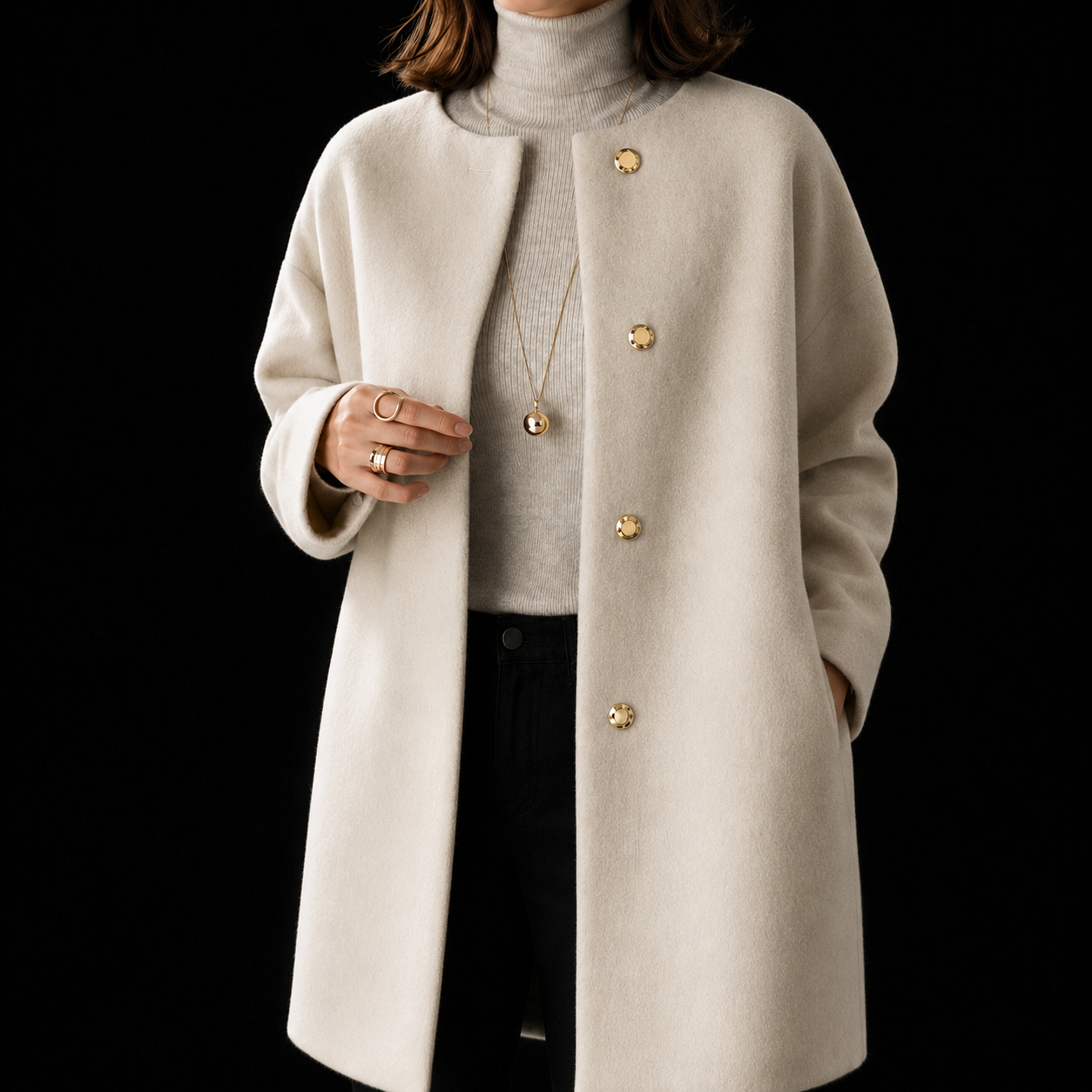 Madeleine Cashmere Coat