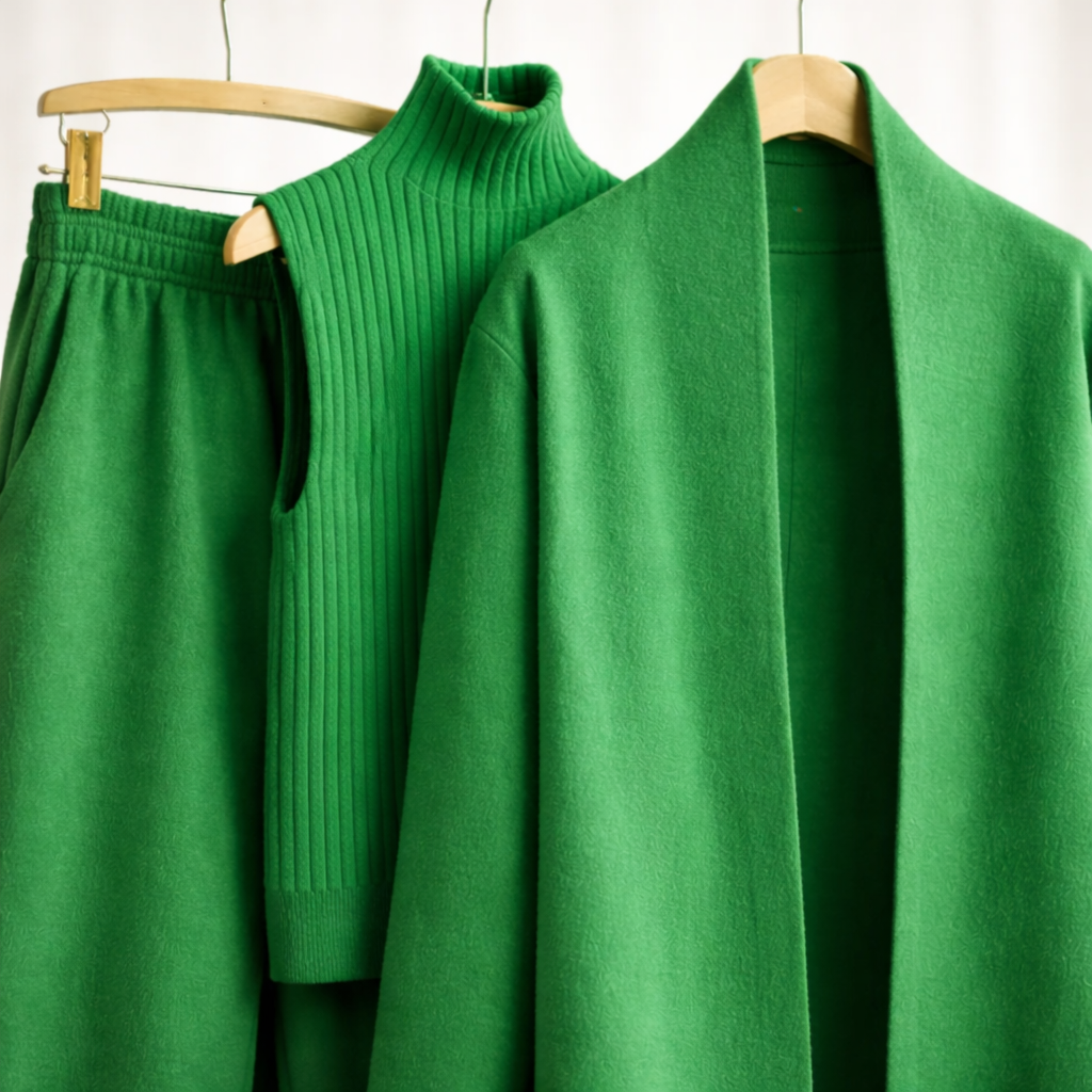 Madeleine Cashmere Signature Knit Set