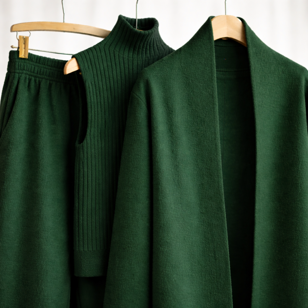 Madeleine Cashmere Signature Knit Set