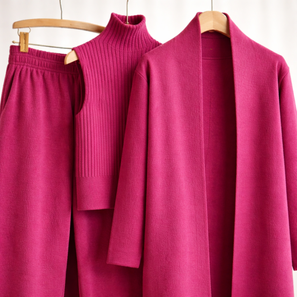 Madeleine Cashmere Signature Knit Set