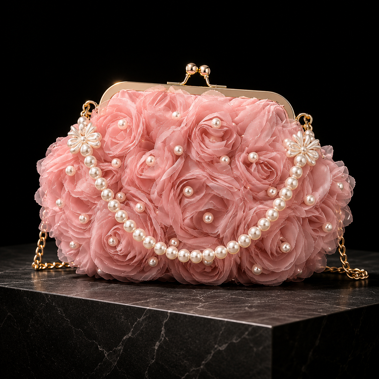 Fleur Royale Pearl Bag