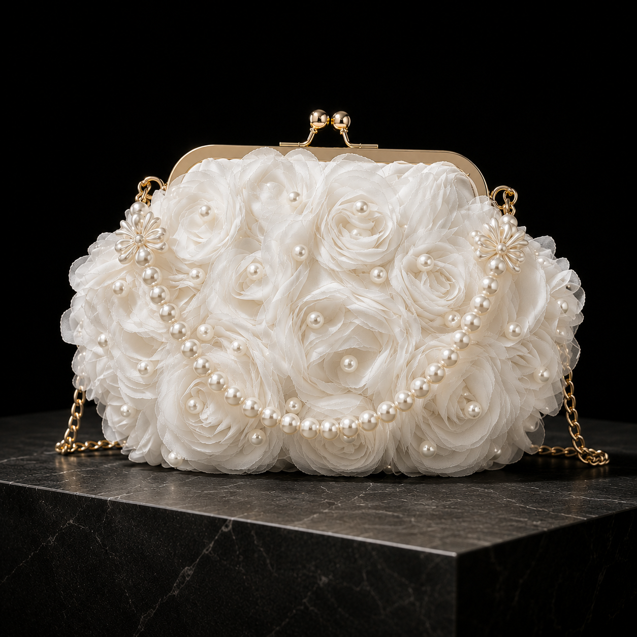 Fleur Royale Pearl Bag