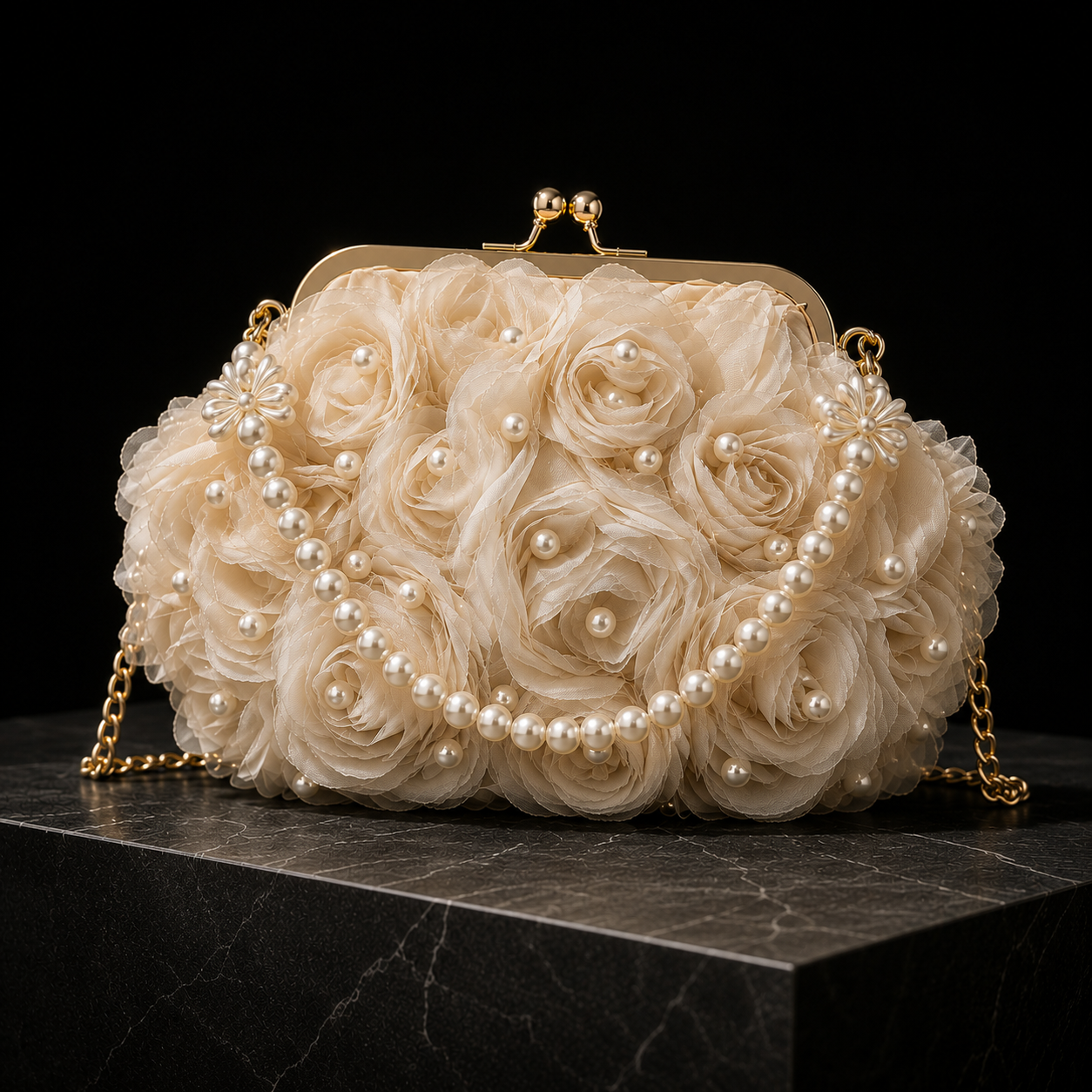 Fleur Royale Pearl Bag