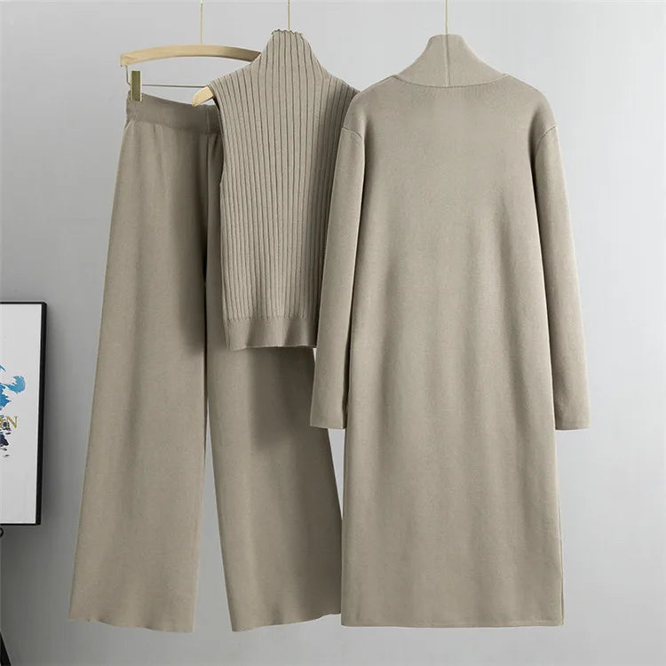 Maison Cashmere Signature Knit Set