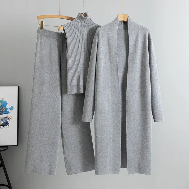 Maison Cashmere Signature Knit Set