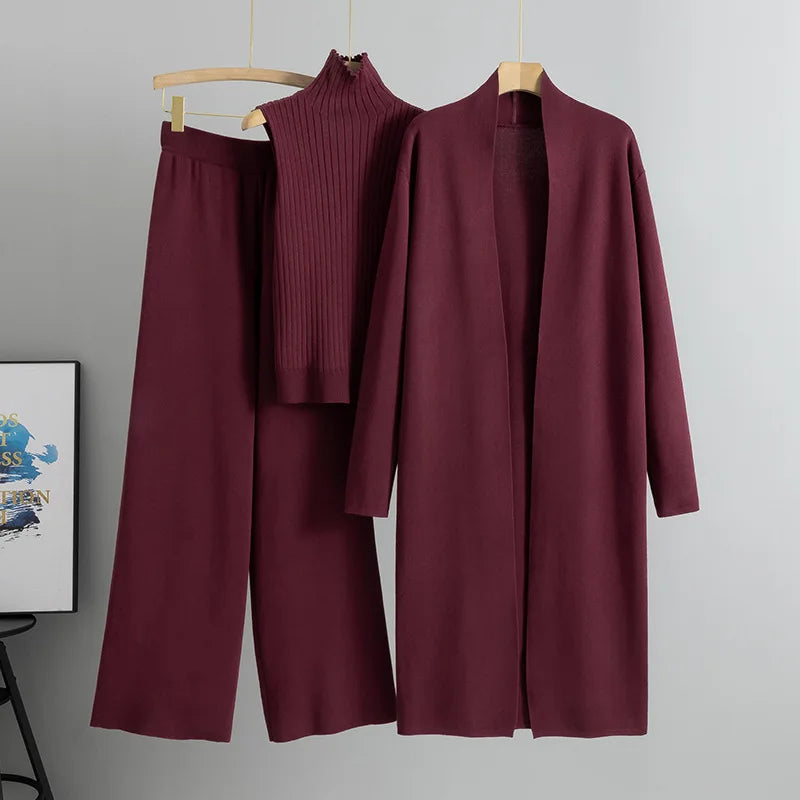 Maison Cashmere Signature Knit Set