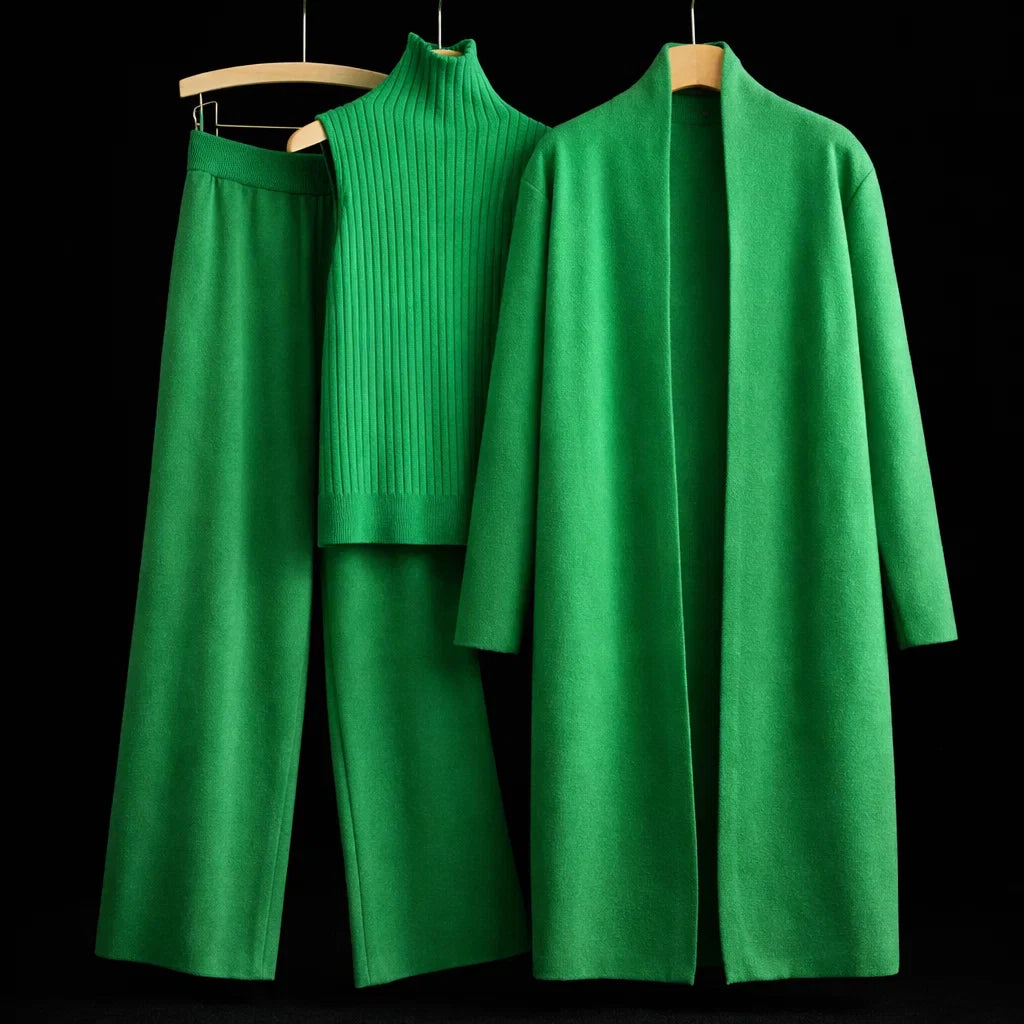 Madeleine Cashmere Signature Knit Set