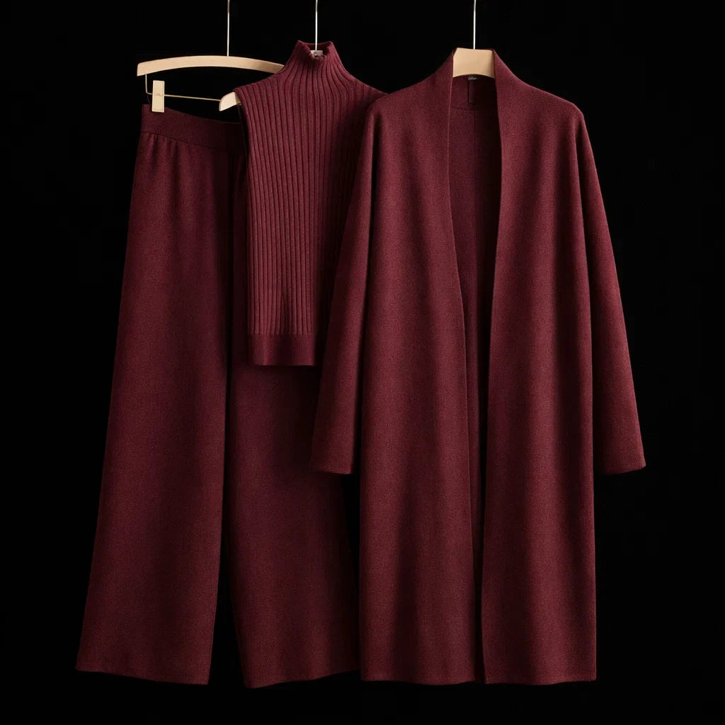 Madeleine Cashmere Signature Knit Set