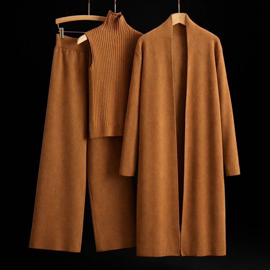 Madeleine Cashmere Signature Knit Set